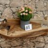 Wandkonsole-Massivholz-Wurzel-Teak-Unikat-Ablage-Nummer-69