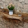 Wandkonsole-Massivholz-Wurzel-Teak-Unikat-Ablage-Nummer-77