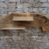 Wandregal-Holz-Teak-Ablage-Unikat-Bad-Nr-42