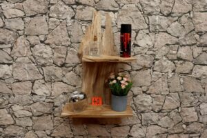 Wandregal-Massiv-Teakholz-Unikat-nummer-40