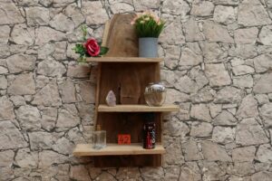 Wandregal-Massiv-Teakholz-Unikat-nummer-42