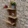 Wandregal-Massiv-Teakholz-Unikat-nummer-42