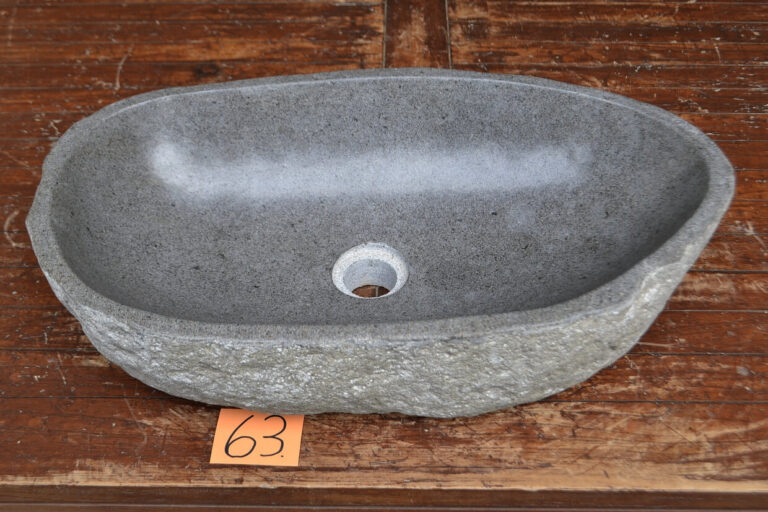 Waschbecken-Flussstein-Naturstein-Unikat-Nr-63