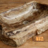 Waschbecken-Fossil-versteinertes-Holz-Unikat-Naturstein-Nummer-334