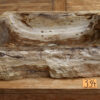 Waschbecken-Fossil-versteinertes-Holz-Unikat-Naturstein-Nummer-334
