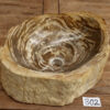Waschbecken-Naturstein-versteinertes-Holz-Unikat-Nummer-302