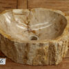Waschbecken-Naturstein-versteinertes-Holz-Unikat-Nummer-316