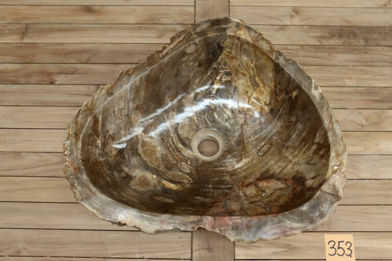Waschbecken-Naturstein-versteinertes-Holz-Unikat-Nummer-353