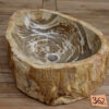 Waschbecken-Naturstein-versteinertes-Holz-Unikat-Nummer-362