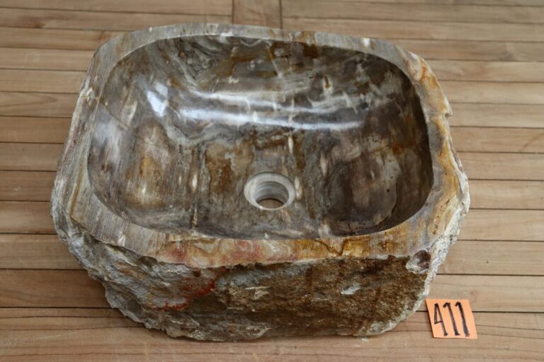 Waschbecken-Naturstein-versteinertes-holz-unikat-nr-411