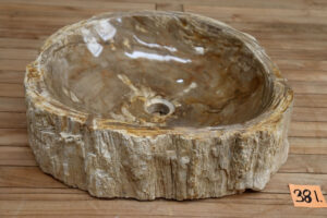 Waschbecken-Stein-versteinert-fossil-unikat-nr-381