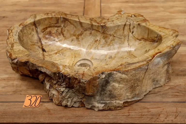 Waschbecken-Stein-versteinertes-holz-nr-320