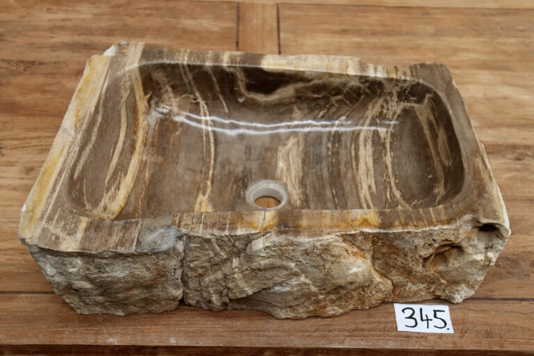 Waschbecken-Unikat-versteinertes-Holz-Stein-nr-345