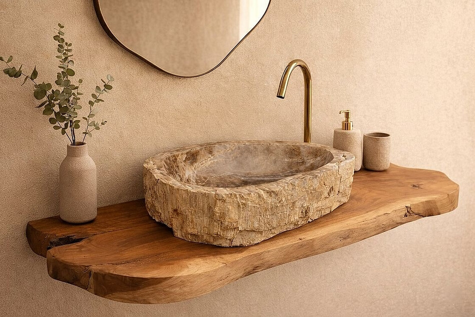 Waschbecken-aus-versteinertem-Holz-Fossiler-Naturstein