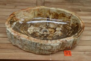 Waschbecken-versteinertes-Holz-Unikat-Nummer-317