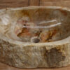 Waschbecken-versteinertes-Holz-nr-332