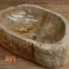Waschbecken-versteinertes-Holz-nr-332