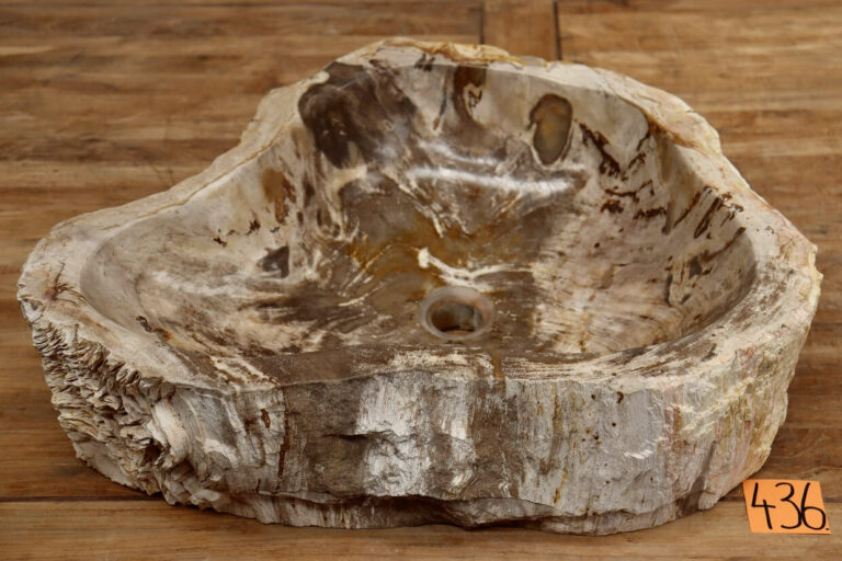 Waschbecken-versteinertes-Holz-nr-436