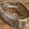 Waschbecken-versteinertes-holz-naturstein-unikat-nummer-376
