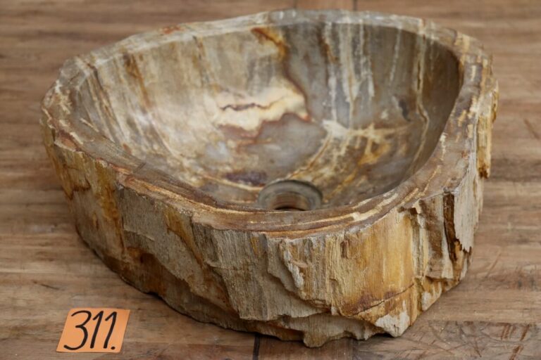 Waschbecken-versteinertes-holz-nr-311