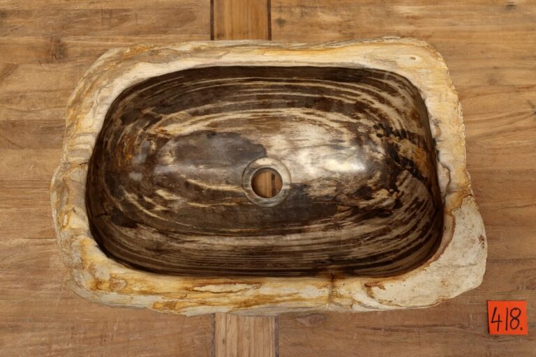 Waschbecken-versteinertes-holz-nr-418