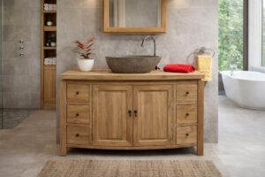 Waschbeckenunterschrank-Holz-Couch-130-cm-Teak-Massivholz-Unterschrank-Badezimmer