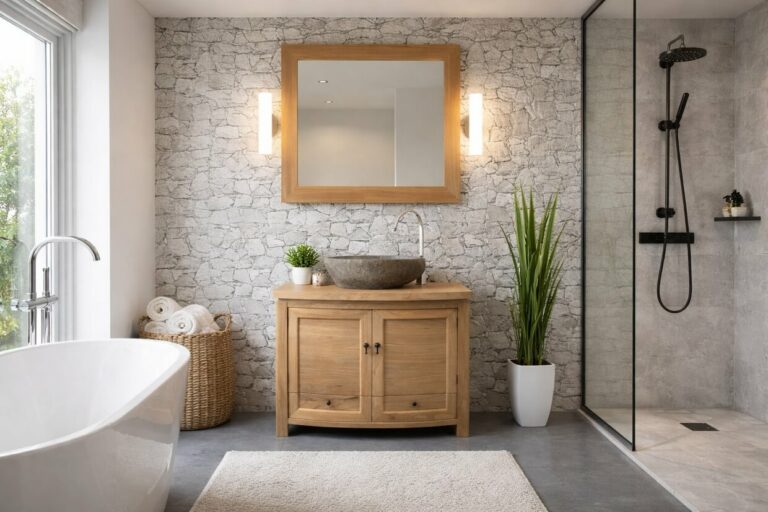 Waschbeckenunterschrank-Massivholz-Teak-Badmoebel-Couch-90-cm