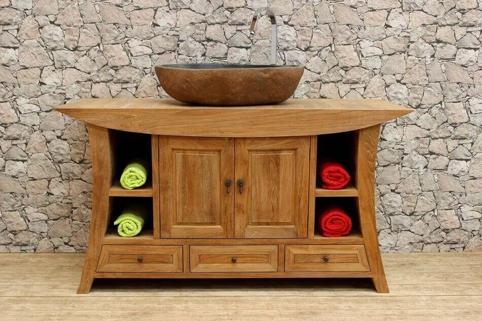Waschbeckenunterschrank-aus-massivem-Holz Waschbeckenunterschrank-aus-massivem-Holz