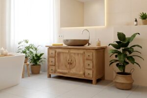 Waschtisch-Unterschrank-Massiv-Teak-Modell-Opium-135-cm