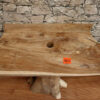 Waschtisch-Unterschrank-Teakholz-Massiv-Wurzeltisch-Nummer-467