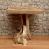 Waschtisch-Unterschrank-Teakholz-Massiv-Wurzeltisch-Nummer-510