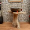 Waschtisch-Unterschrank-Wurzelholz-Teak-Unikat-Nummer-460