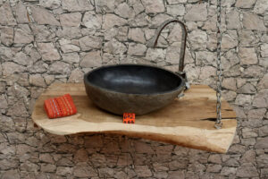 Waschtischplatte-Massiv-Teak-mit-Kette-nr-642