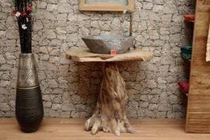 Waschtischunterschrank-Wurzelholz-Teak-Massiv-Unikat-nr-489