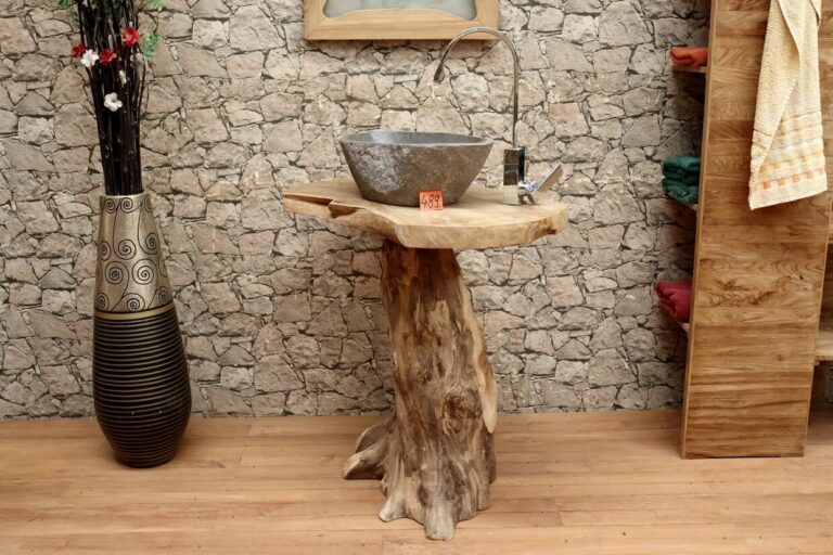 Waschtischunterschrank-Wurzelholz-Teak-Massiv-Unikat-nr-489