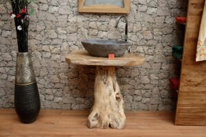 Waschtischunterschrank-Wurzelholz-Teak-Massiv-Unikat-nr-492