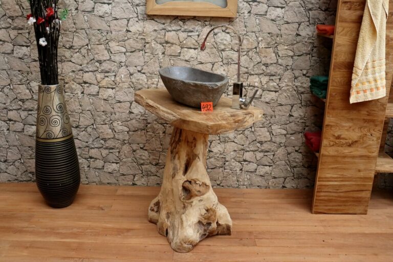 Waschtischunterschrank-Wurzelholz-Teak-Massiv-Unikat-nr-492